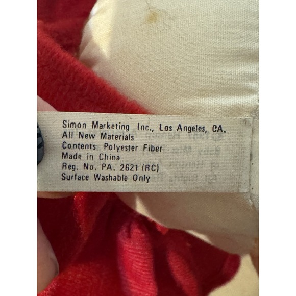 1988 McDonald's Baby Miss Piggy Plush Doll Jim Henson Muppet Babies w/ Tag 10" - Picture 6 of 8